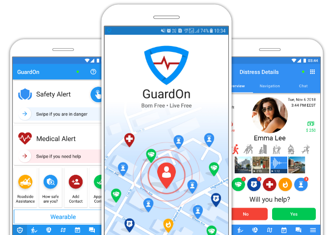 GuardOn app